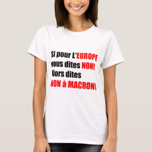 T-shirt Élections présidentielles 2017 de la France -