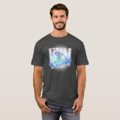 T-SHIRT ELECTRIC BLUE EDM (Devant entier)