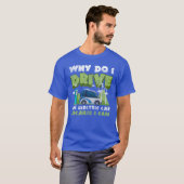 T-shirt Electric Car Electromobility Performance Efficient (Devant entier)