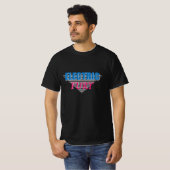 T-shirt Electric Fury Synthwave Neon (Devant entier)
