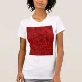 T-shirt Electric Scheme Womens (Devant)
