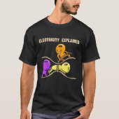 T-shirt Electrical Diagram Electricity Explained Ohms Watt (Devant)