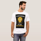 T-shirt Electrical Engineer Stubborn Resistance Gift (Devant entier)