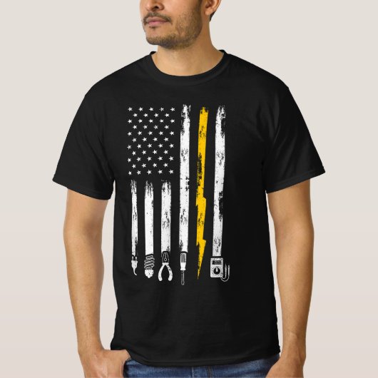T-shirt Electrician (Devant)
