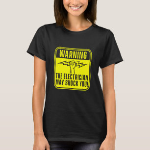 T-shirt Electrician Lineman Craftsman Electric Engineer Hi