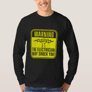 T-shirt Electrician Lineman Craftsman Electric Engineer Hi