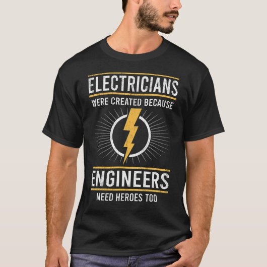 T-shirt Electricians (Devant)