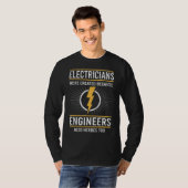 T-shirt Electricians (Devant entier)