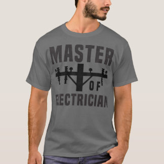 T-shirt Électricien dire 1