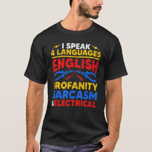 T-shirt Électricien Hommes femmes Ingénieur électrique Hum