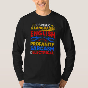 T-shirt Électricien Hommes femmes Ingénieur électrique Hum