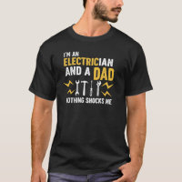 Électricien Papa Drôle Rien Ne Me Choque Graphique