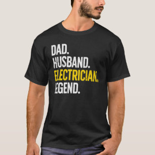 T-shirt Électricien Pour Mari Papa Ingénieur Électrique 6