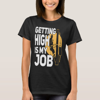 T-shirt Électricien Rétro Ligneur Compagnon Se Drogue
