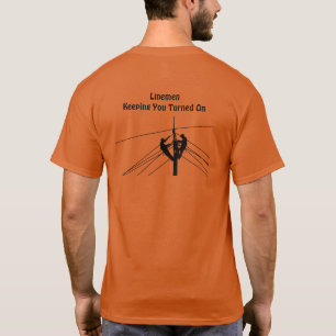 T-shirt Électriciens en action 