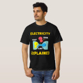 T-shirt Electricity Explained (Devant entier)