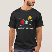 T-shirt Electricity Explained Physics Nerd  Teacher School (Devant)