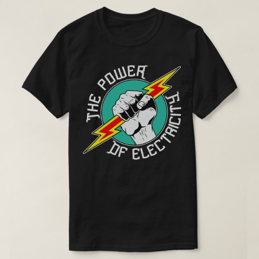 T-shirt Électrique (Design devant)