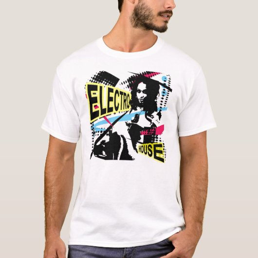 T-shirt électro (Devant)
