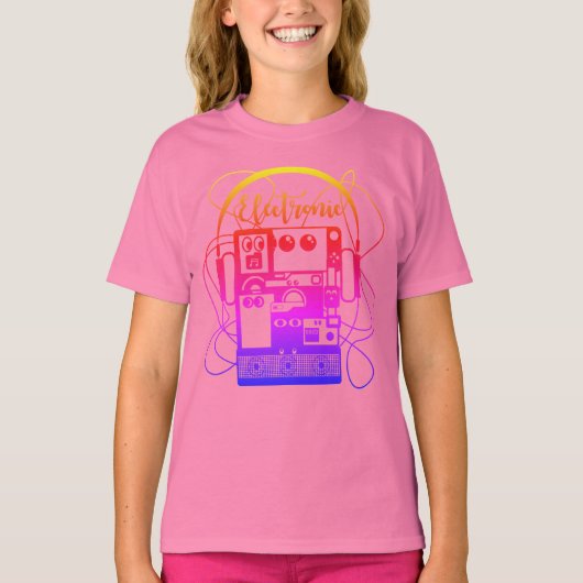 T-shirt Électronique (Devant)