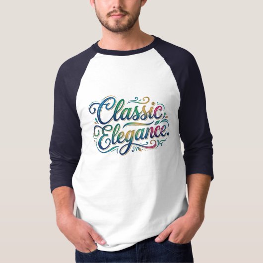 T-shirt Élégance Classique (Devant)