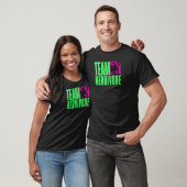 T-shirt Élégance de l'éléphant, Équipe Herbivore - Force V (Unisexe)