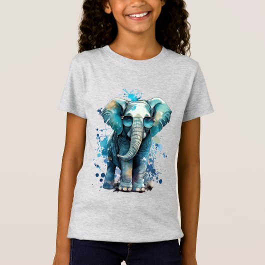 T-Shirt Élégance des éléphants (Devant)