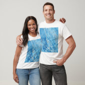 T-shirt Élégance du marbre : Surface texturée naturelle. (Unisexe)