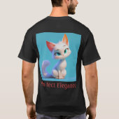 T-shirt Élégance Purr-fect (Dos)