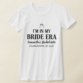 T-shirt Élégance sur mesure Minimaliste Enterrement de vie