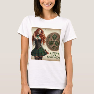 T-shirt Elegancia Celta: Celebrando el Día de San Patricio