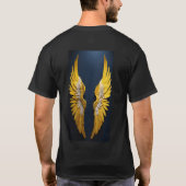 T-shirt Elegant Angel Wings (Dos)