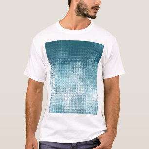 T-shirt Elégant bleu Abstrait : Beau Arrière - plan