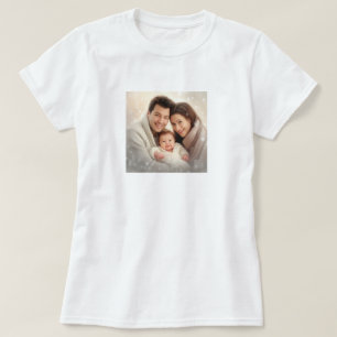 T-shirt Elegant Custom Ajouter votre propre cadeau photo p