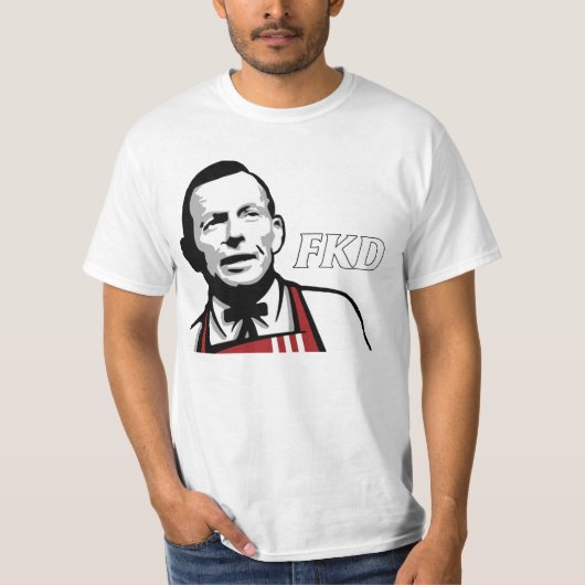 T-shirt élégant d'Abbott "FKD" (Devant)