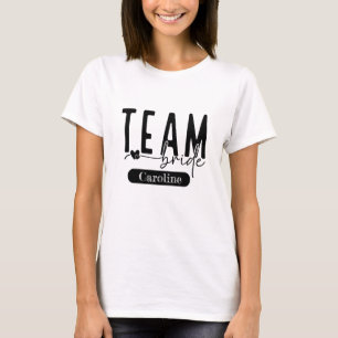 T-shirt élégant et personnalisable pour l'équipe d