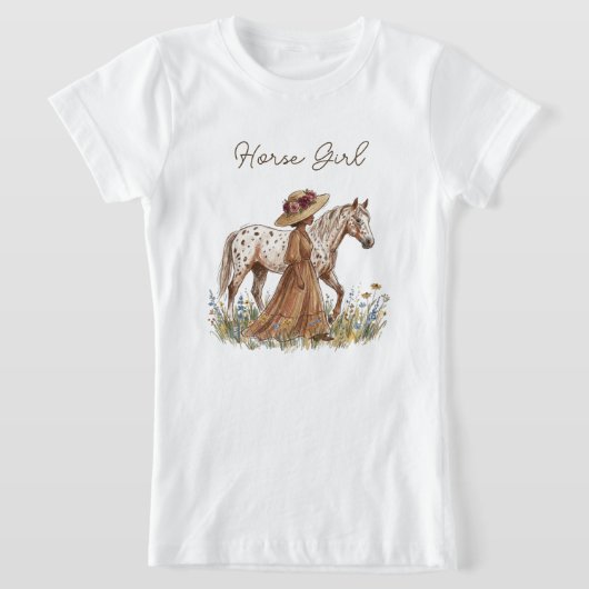 T-Shirt Elegant Horse Lover  (Poser)