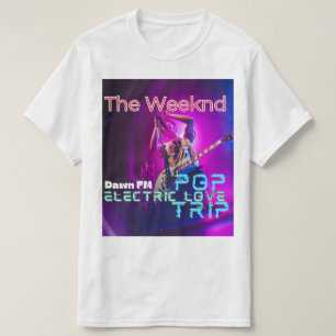 T-Shirt élégant inspiré du logo de The Weeknd pour