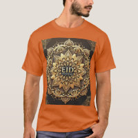 Elégant Mandala Gold Eid Moubarak