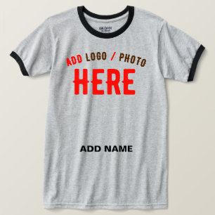 T-SHIRT ÉLÉGANT MODERNE PERSONNALISABLE VÉRIFIÉ DE MARQUE