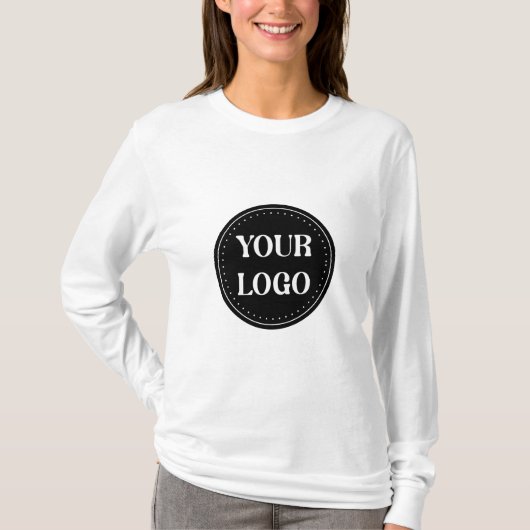 T-shirt élégant, moderne, raffiné et éditable. (Devant)