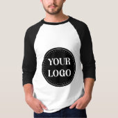 T-shirt élégant, moderne, raffiné et éditable. (Devant)