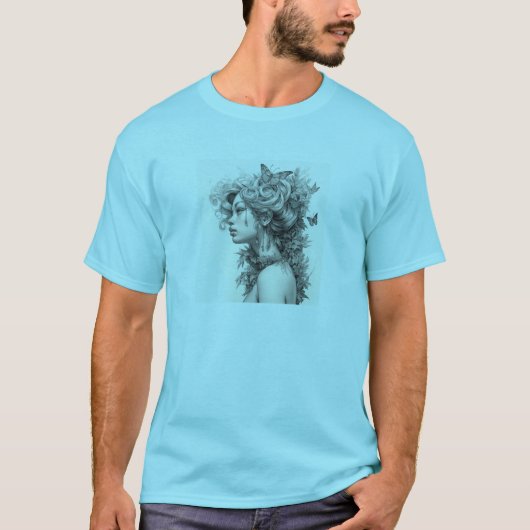 T-shirt Elégant Moderne Simple Personnalisé Ajouter Votre  (Devant)