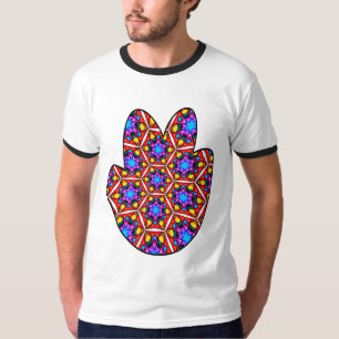 T-shirt Élégant motif floral Abstrait