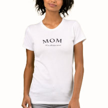 T-shirt élégant noir pour maman établie