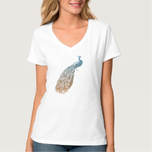 T-shirt Elégant Peacock