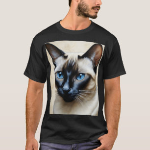 T-shirt Elegant Siamese Cat