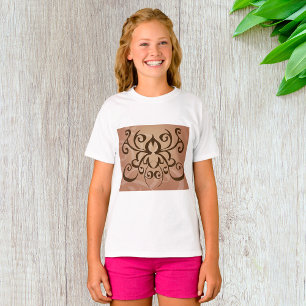 T-shirt Élégant style de tatouage de torsion tribale