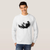 T-shirt Elégant Surfer moderne tendance Modèle Pop Art (Devant entier)