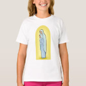 T-shirt Elegant Virgin Mary Catholic Religious (Devant)